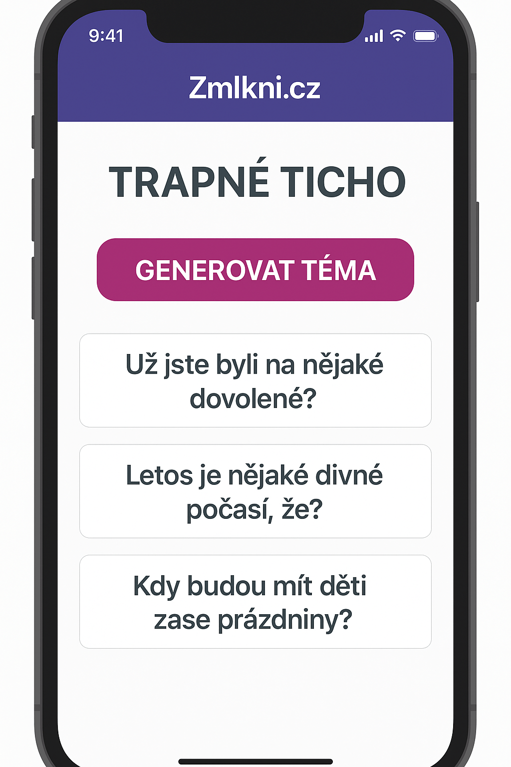 „Když teta mlčí už přes 7 vteřin, naše aplikace to řeší za ni.“