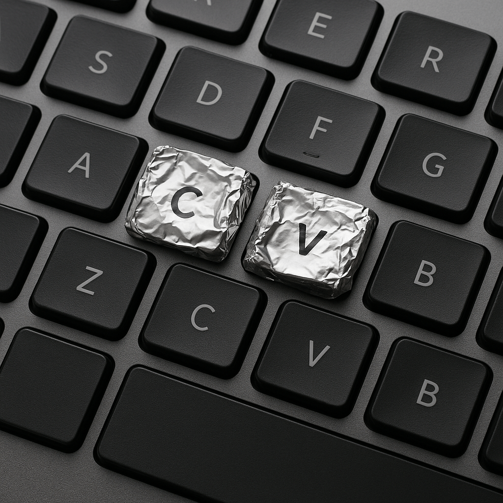 Copy-paste: Nástroj lenosti. A tajného hodnocení tvé kreativity