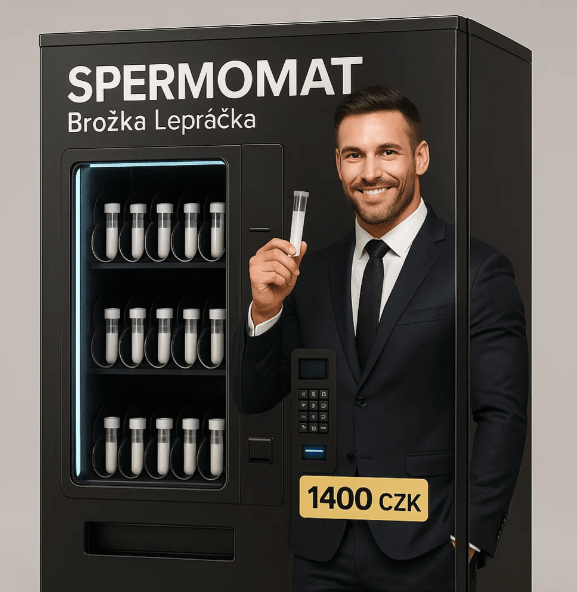 Spermomat Božka Lepráčka kompromitován: místo jeho genetického materiálu distribuován „podvrh“