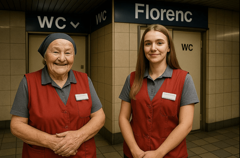 Rozhovor: „Hajzlbaba je služba, kterou stroj nikdy&nbsp;nenahradí“