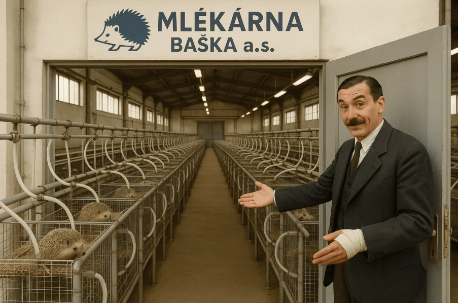 Sýr Ježour: Moravská firma uvedla na trh první mléčné výrobky z ježčího&nbsp;mléka