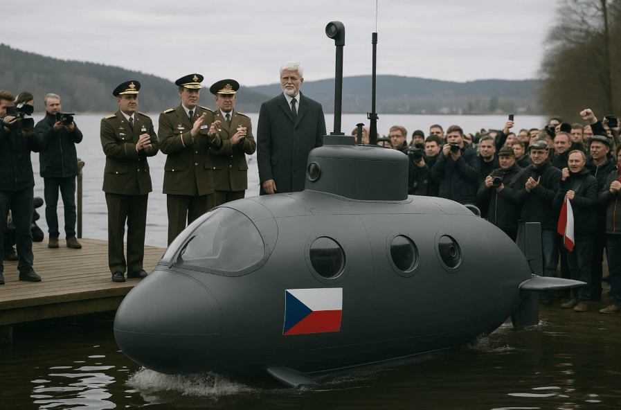 Česká armáda představila dvoumístnou ponorku třídy&nbsp;Ruprecht