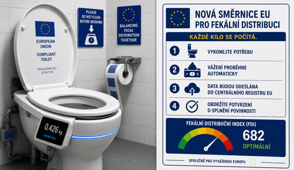 Evropská unie přitvrzuje. Každý občan bude muset vážit své výkaly