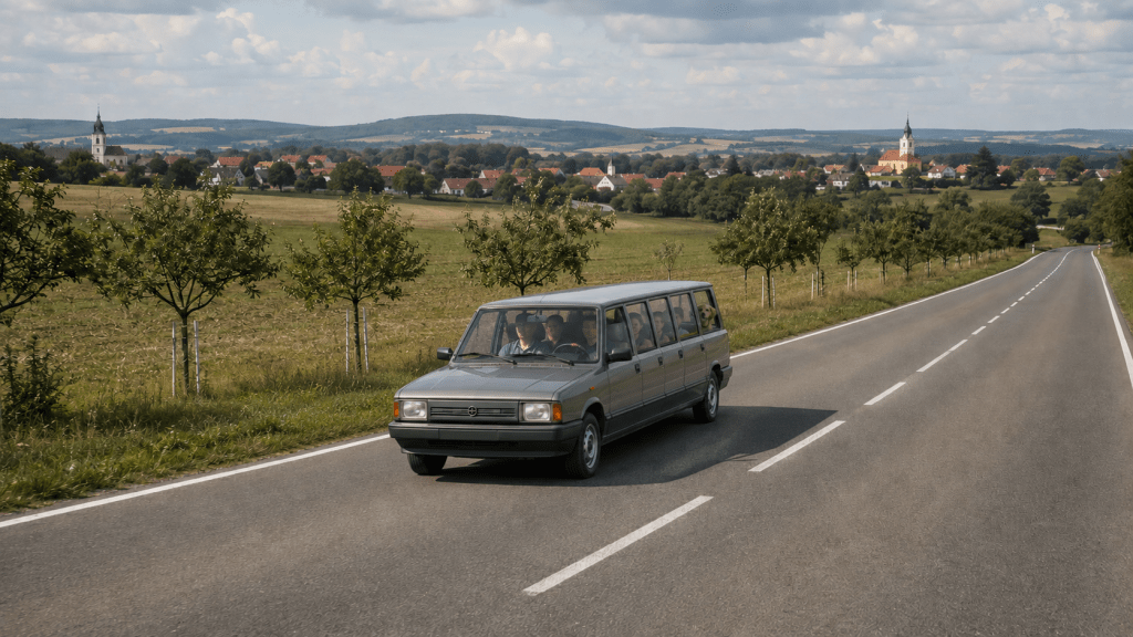 Automobilka Ludva představila sedmimístný vůz pro rodiny 4+ a psa. Kufr nahradila omyvatelná psí&nbsp;místnost